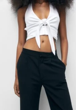 PULL & BEAR Broek - Black -Anna Field Winkel b66a865ad9e7485d944c94c5ba9d6f45