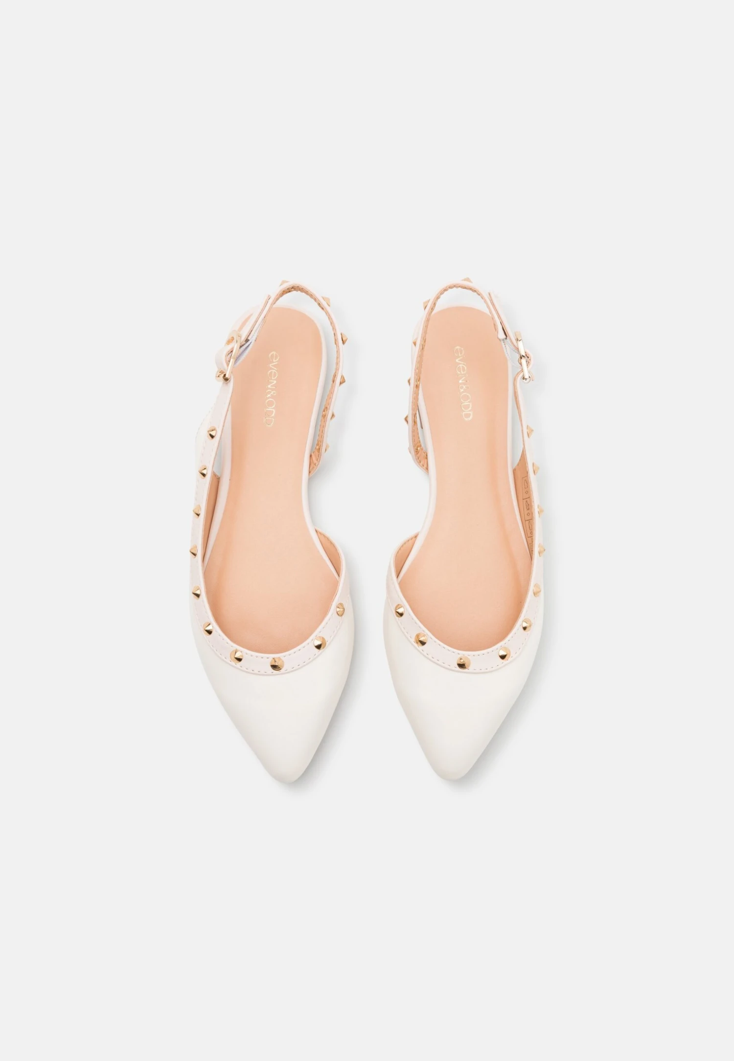Even&Odd Slingback Ballerina´S - White 10 Even&Odd Slingback Ballerina´S - White - Afbeelding 8