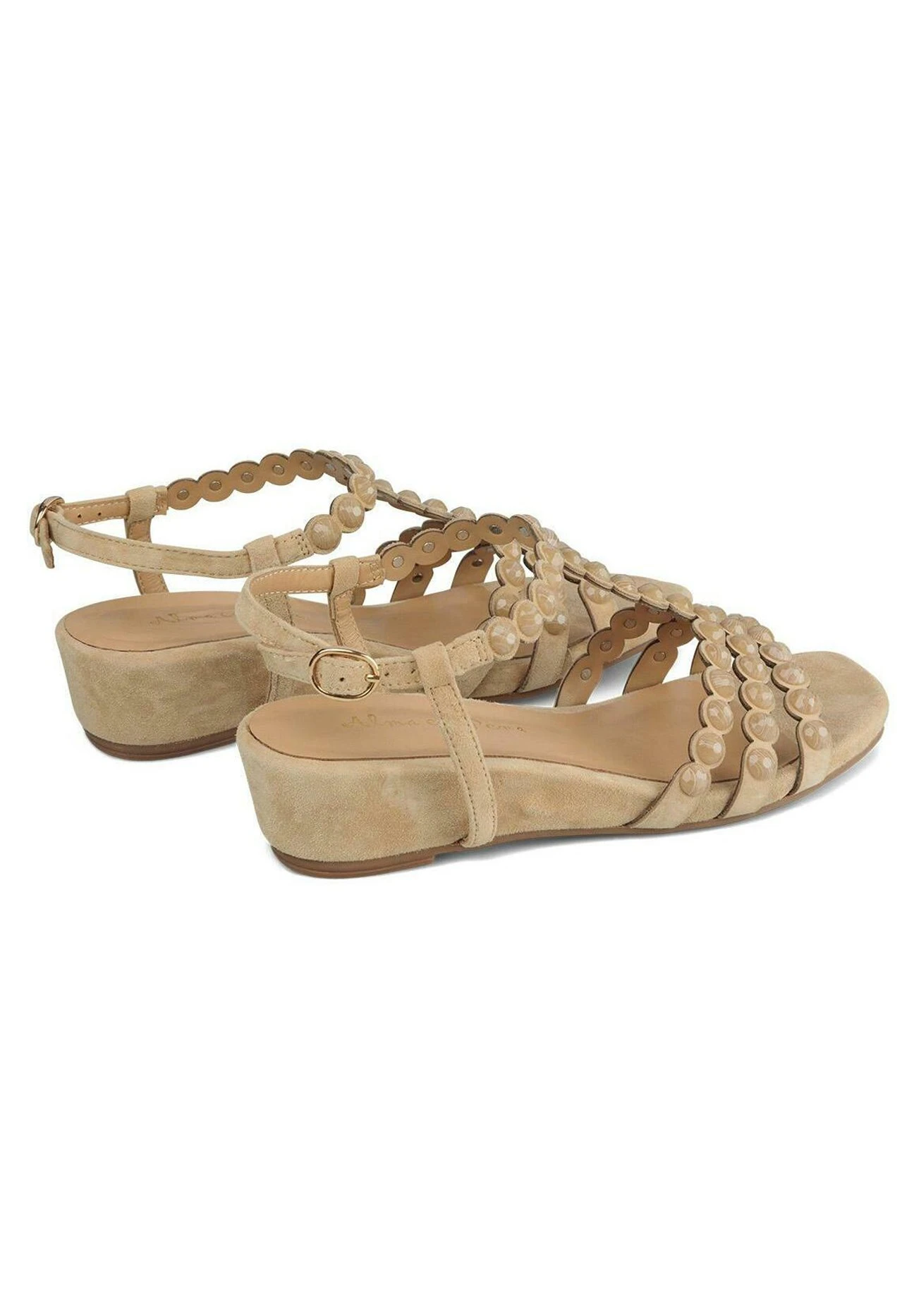 Alma En Pena Gaston - Sandalen Met Sleehak - Arena 5 Alma En Pena Gaston - Sandalen Met Sleehak - Arena - Afbeelding 3