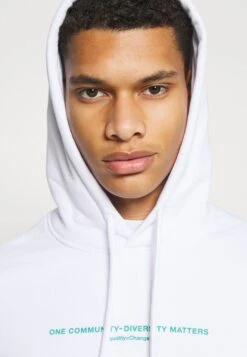 YOURTURN Unisex - Hoodie - White -Anna Field Winkel cc02735d57e34d6bb55d6134f1e64301