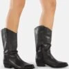 Cowboy-/Bikerlaarzen - Black -Anna Field Winkel cd57abfe2f10491a838f77259d5f6301