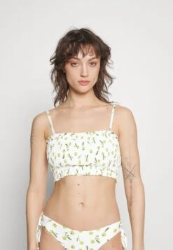 Seafolly Summer Crush Shirred Long Line Bandeau - Bikinitop - Off-White -Anna Field Winkel d30beb9cb95344b78c7442facd6500a4