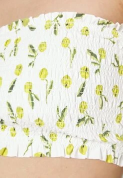 Seafolly Summer Crush Shirred Long Line Bandeau - Bikinitop - Off-White -Anna Field Winkel d409e814baf549c780a1abcc0718fe2a