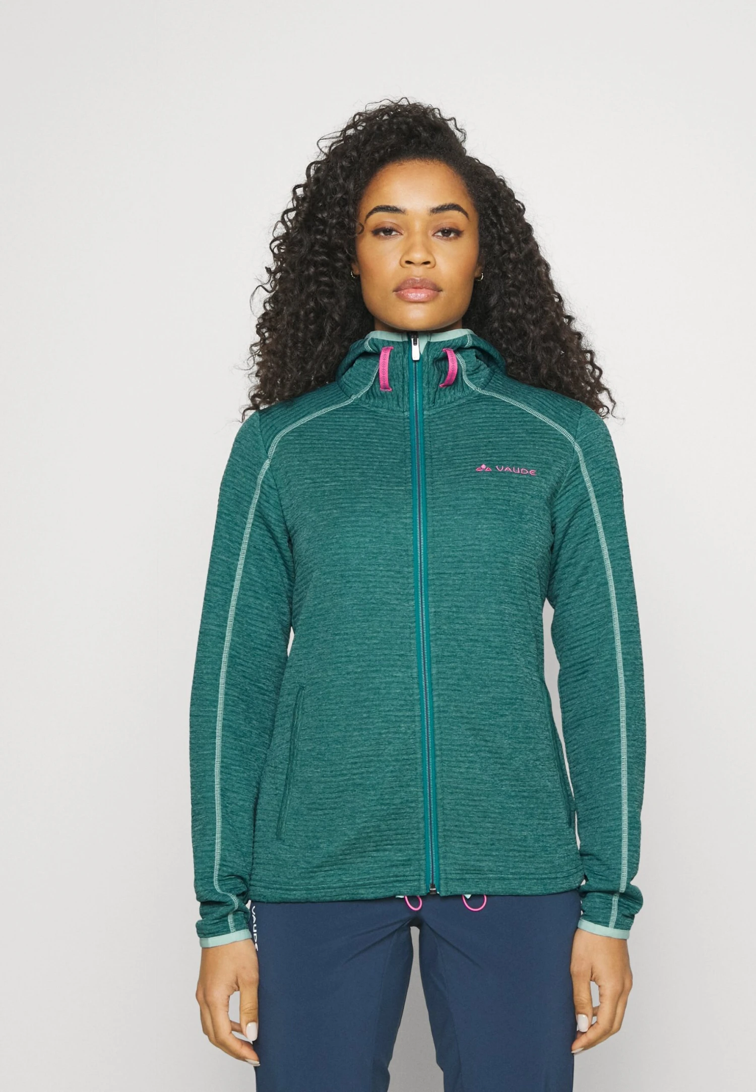 VAUDE Womens Skomer Hiking Jacket - Trainingsvest - Wave 3 VAUDE Womens Skomer Hiking Jacket - Trainingsvest - Wave
