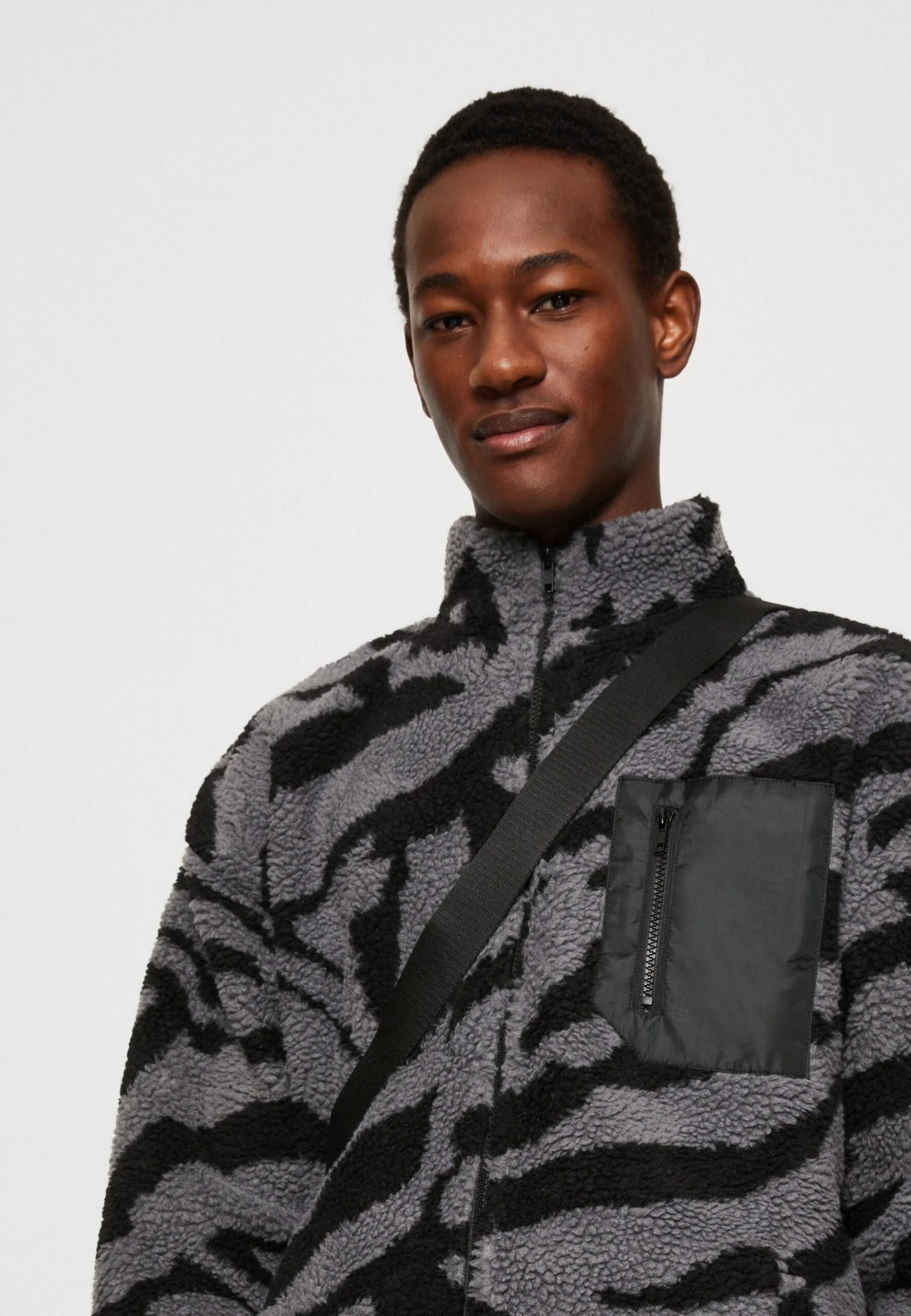 YOURTURN Unisex - Fleecejas - Grey 6 YOURTURN Unisex - Fleecejas - Grey - Afbeelding 4