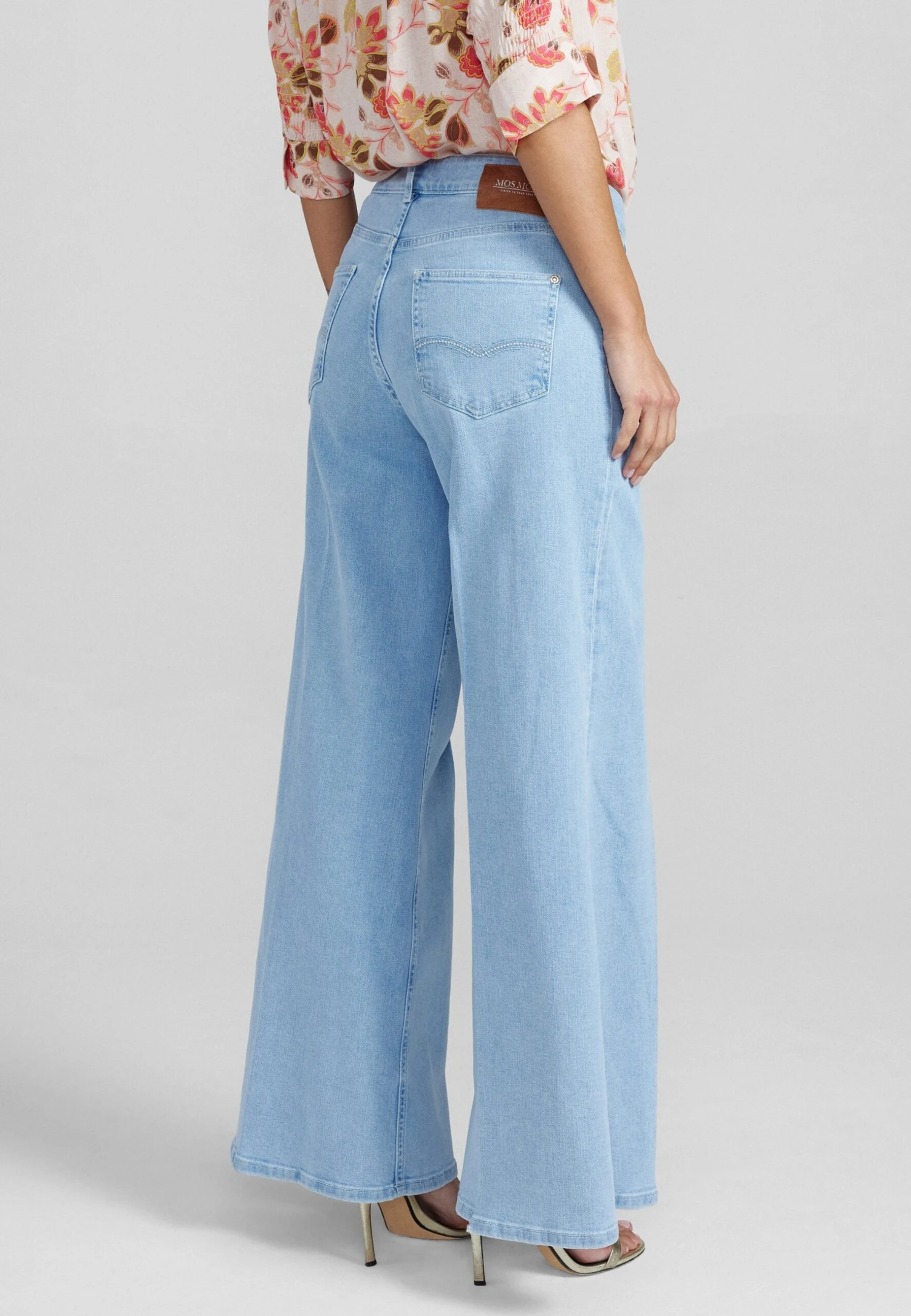 Mos Mosh Hailee Boyd - Bootcut Jeans - Light Blue 5 Mos Mosh Hailee Boyd - Bootcut Jeans - Light Blue - Afbeelding 3