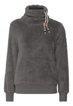 OXMO Oxanniki - Fleece Trui - Grey -Anna Field Winkel e80ea954e5da45d3a98dcb902f528315