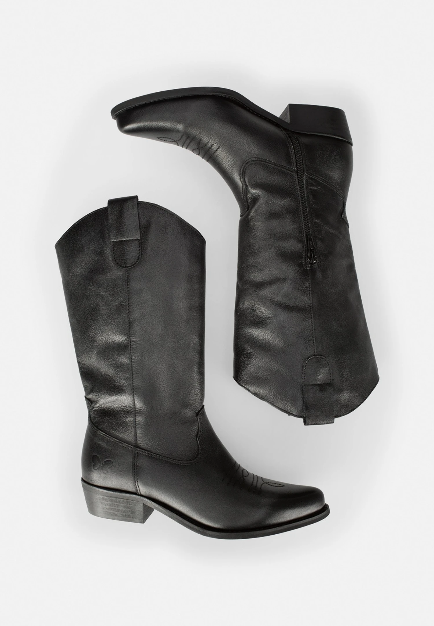 Cowboy-/Bikerlaarzen - Black 6 Cowboy-/Bikerlaarzen - Black - Afbeelding 4