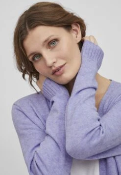 Vila Viril Long Cardigan - Vest - Sweet Lavender -Anna Field Winkel f2781c02db1346f29deb8ae2cd5f8768