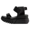 United Nude Sandalen Met Sleehak - Black