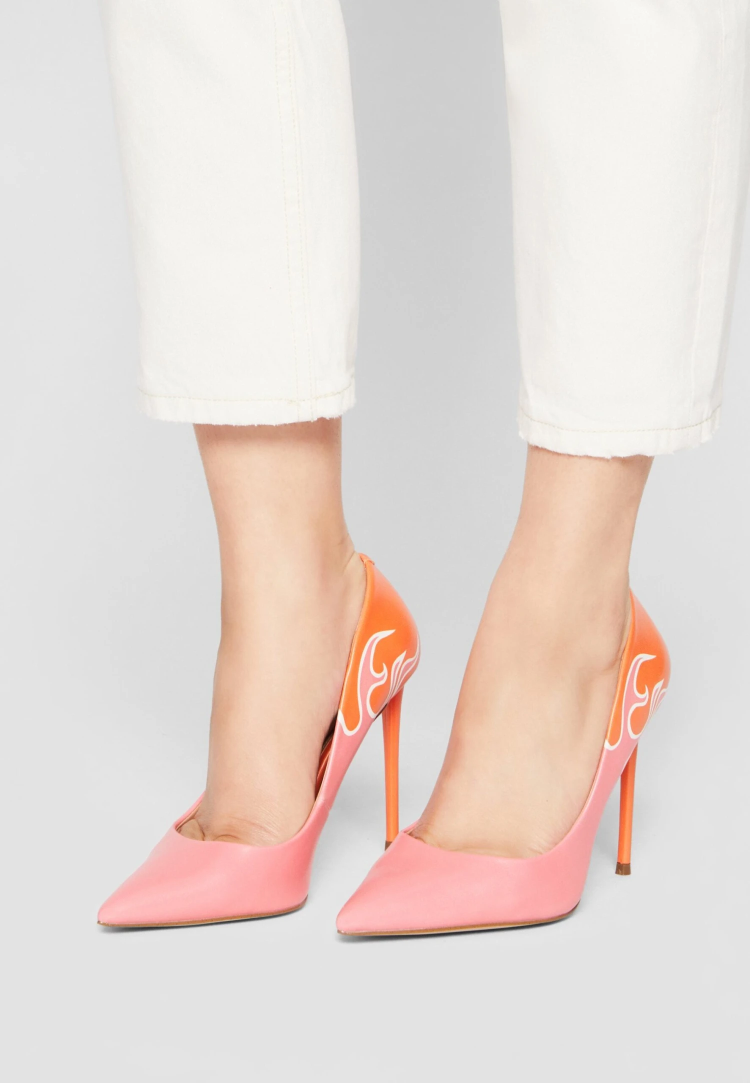 Steve Madden Vala - Hoge Hakken - Pink/Orange 8 Steve Madden Vala - Hoge Hakken - Pink/Orange - Afbeelding 6