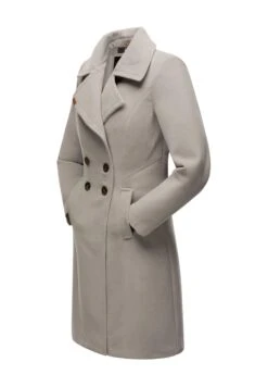 Navahoo Wooly - Halflange Jas - Zinc Grey -Anna Field Winkel fc839936644b4f4192d1da83a361408a