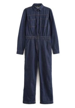 Next Button Through Boilersuit Petite - Jumpsuit - Rinse -Anna Field Winkel fcf3d0bbe49542deb1ca8ae9a2a3ad72